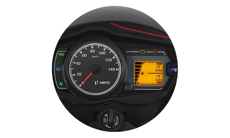 Hero Passion Plus Digi Analog Meter