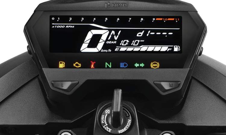 Hero Xtreme 160r  Console