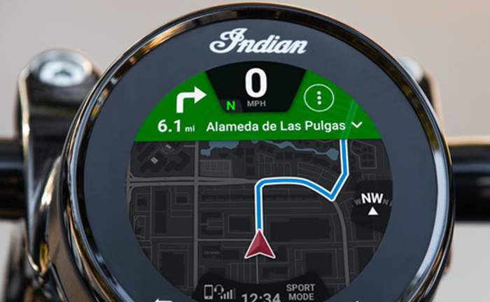 Indian Chief Dark Horse Display