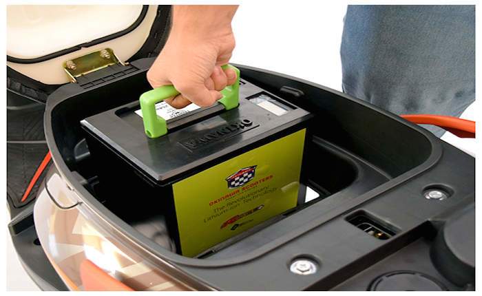 Okinawa Ridge Plus Detachablebattery