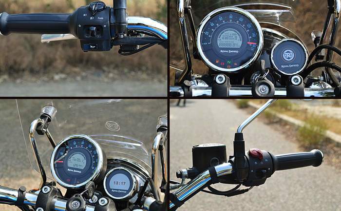 Royalenfield Metero Handlebar Speedometer