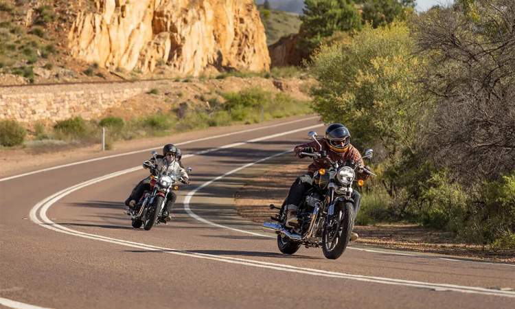 Royal Enfield Meteor 650 Ride View