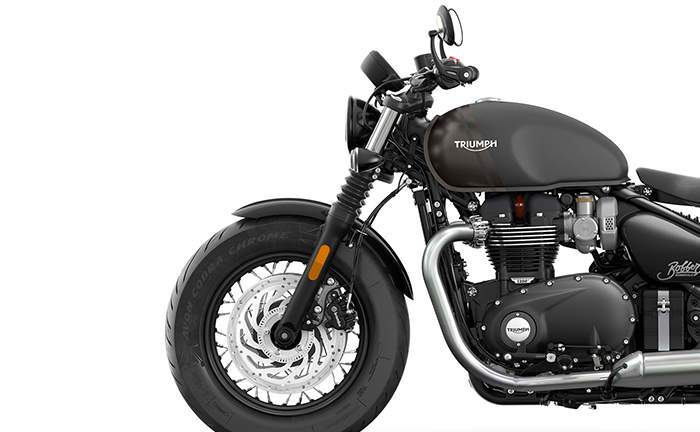 Triumph Bonneville Bobber Suspension