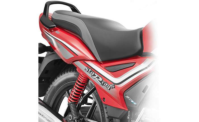 Tvs Star City Plus Bs Vi Dual Tone Seat