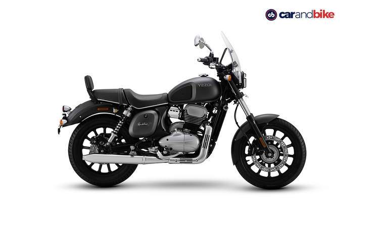 Yezdi Roadster Chrome Rightside Facing View