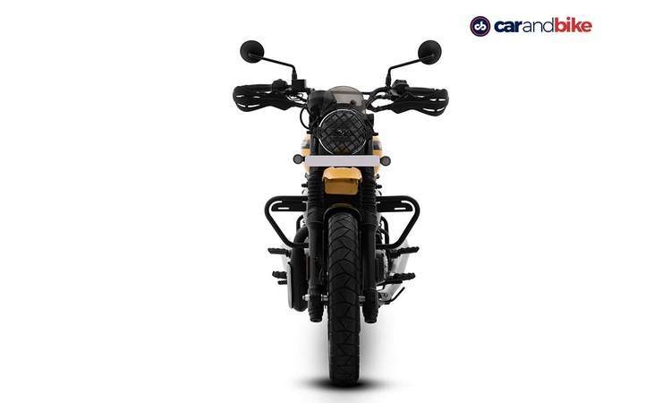 Yezdi Scrambler Frontview