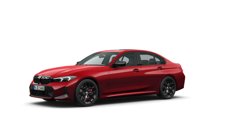 BMW 3 Series Dragon Fire Red Metallic