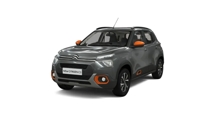 Citroen C3 Platinum Grey