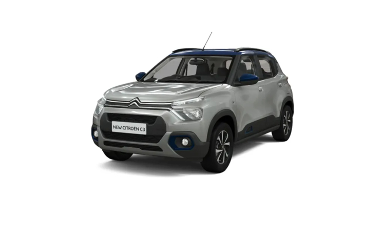 Citroen C3 Steel Grey / Cosmo Blue