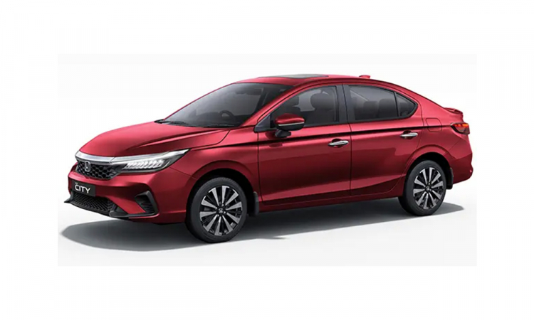 Honda City Radiant Red Metallic