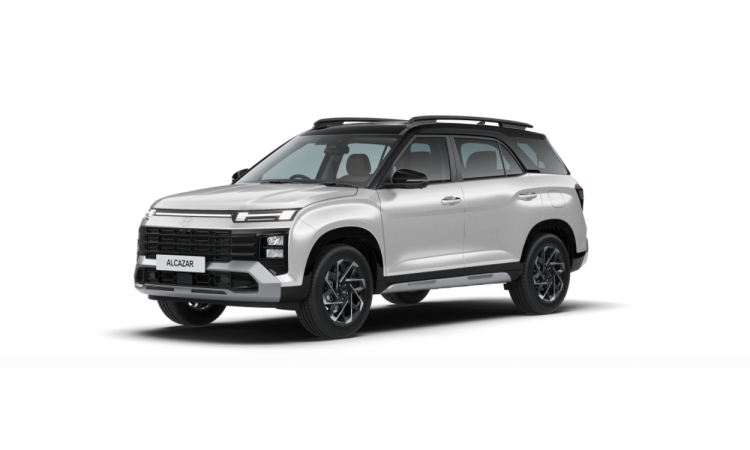 Hyundai Alcazar Altas White Dual tone