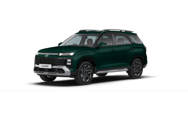 Hyundai Alcazar Robust Emerald Matte