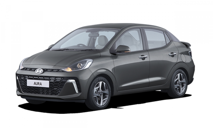 Hyundai Aura Titan Grey