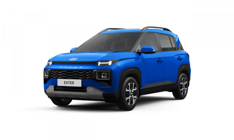 Hyundai Exter Cosmic Blue