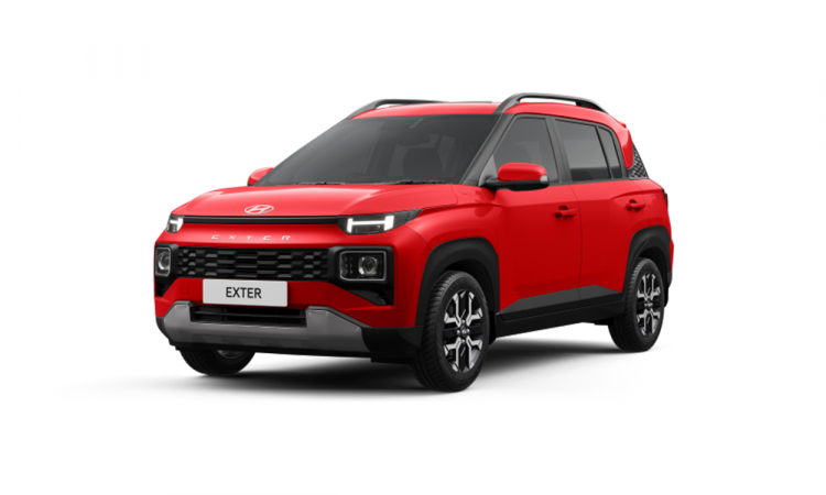 Hyundai Exter Fiery Red