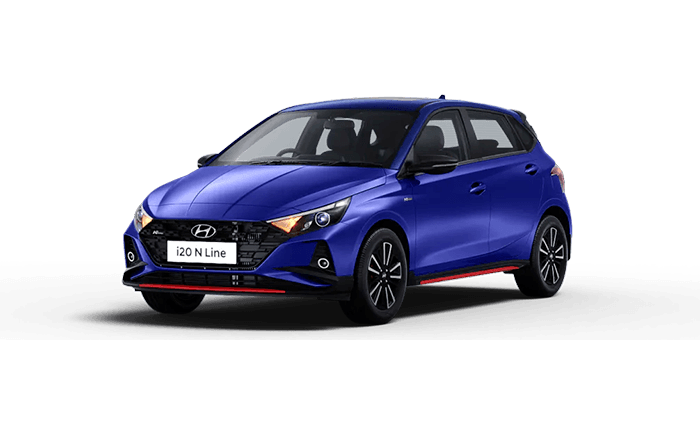 Hyundai i20 N Line Thunder Blue