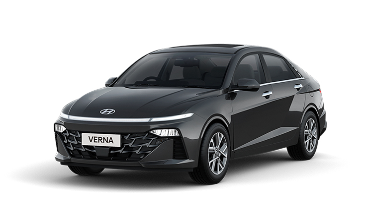 New Hyundai Verna Titan Grey