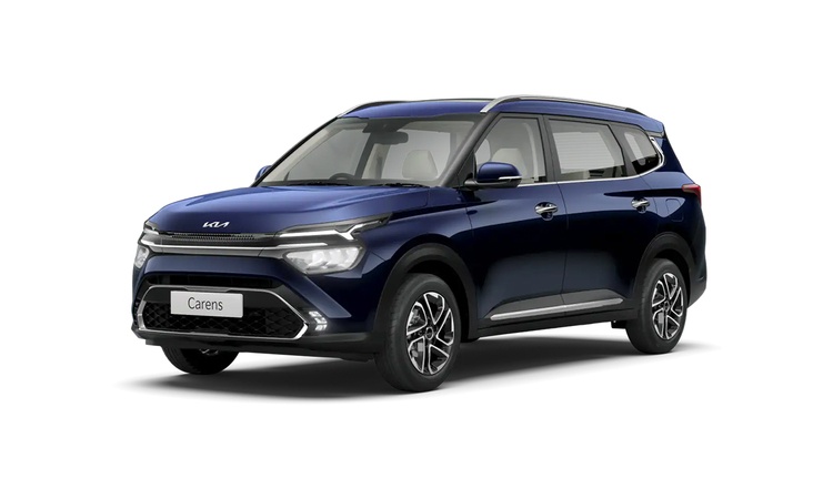 Kia Carens Imperial Blue