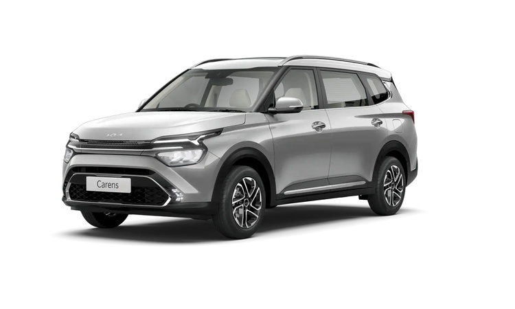 Kia Carens Sparkling Silver