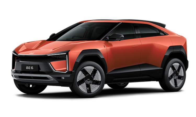 Mahindra BE 6e Firestorm Orange