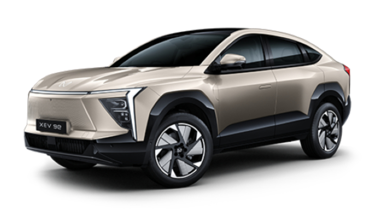 Mahindra XEV 9e Desert Myst