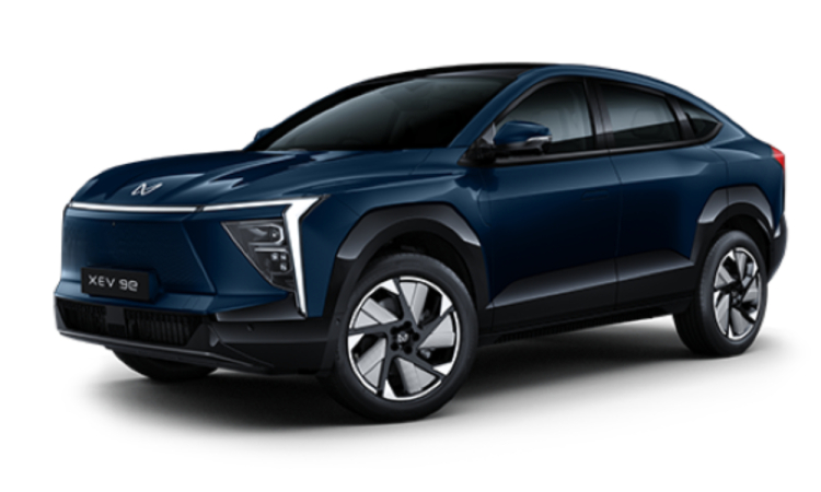 Mahindra XEV 9e Nebula Blue