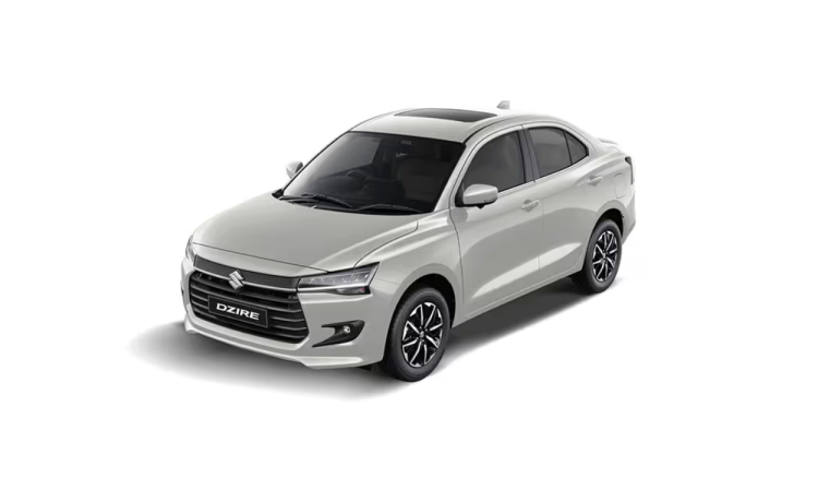 New Maruti Suzuki 2025  Dzire Pearlm Arctic White