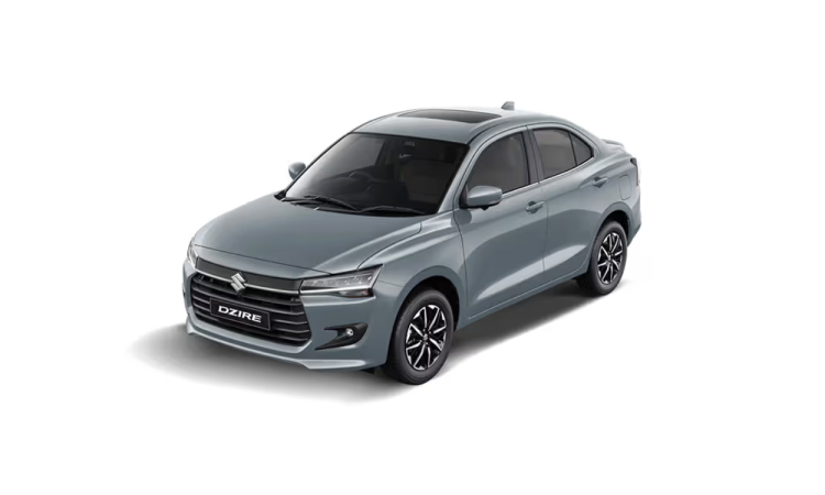 New Maruti Suzuki 2025  Dzire Splendid Silver