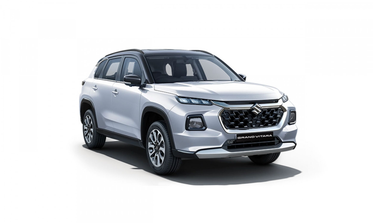 Maruti Suzuki Grand Vitara Arctic White Midnight Black