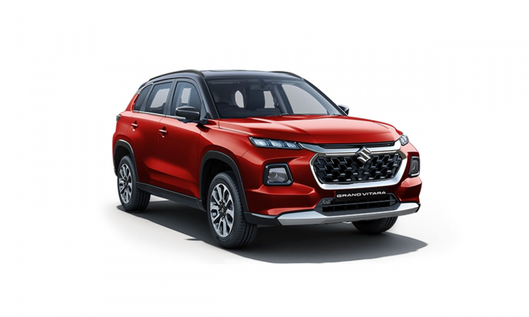 Maruti Suzuki Grand Vitara Oppulent Red Midnight Black