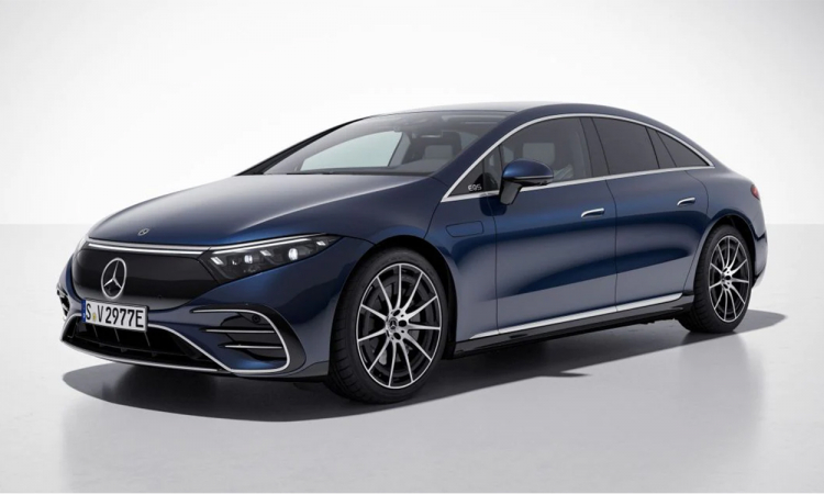 Mercedes-AMG EQS Nautic blue