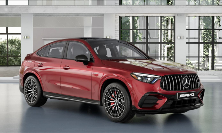 Mercedes-AMG GLC 43 Coupe Designo Hyacinth Red Metallic