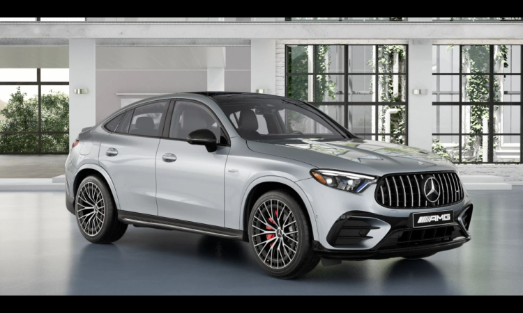 Mercedes-AMG GLC 43 Coupe Mojave Silver