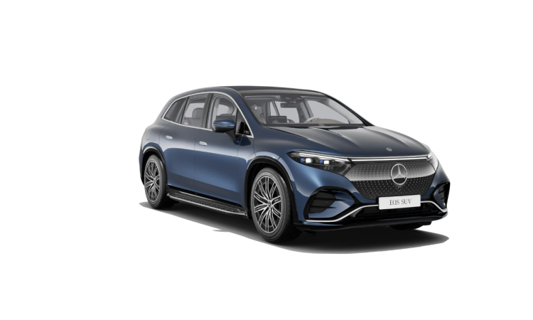 Mercedes-Benz EQS SUV Sodalite Blue