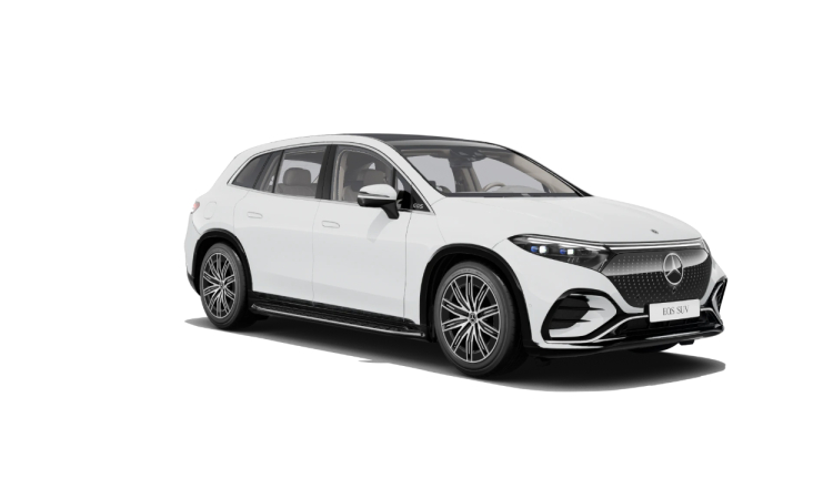 Mercedes-Maybach EQS Electric Opalite white bright