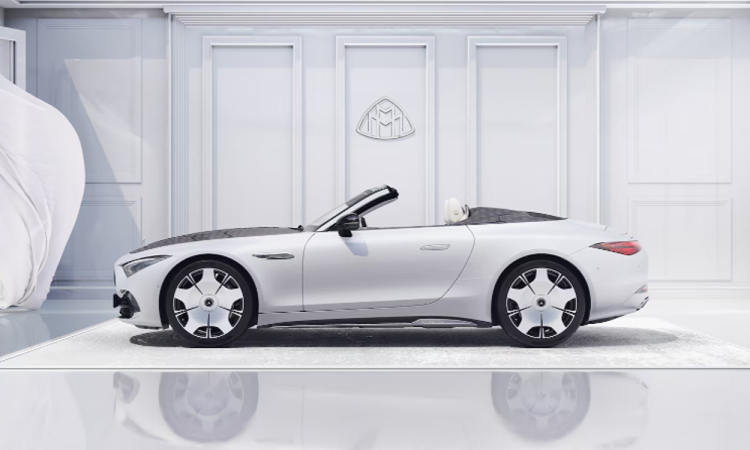 Mercedes-Maybach SL 680 Designo Diamond White Bright