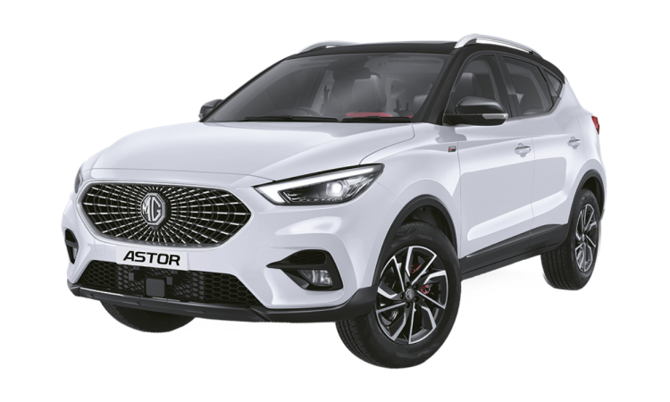 MG Astor Candy White / Starry Black