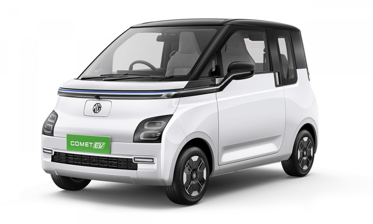 MG Comet EV Candy White / Starry Black