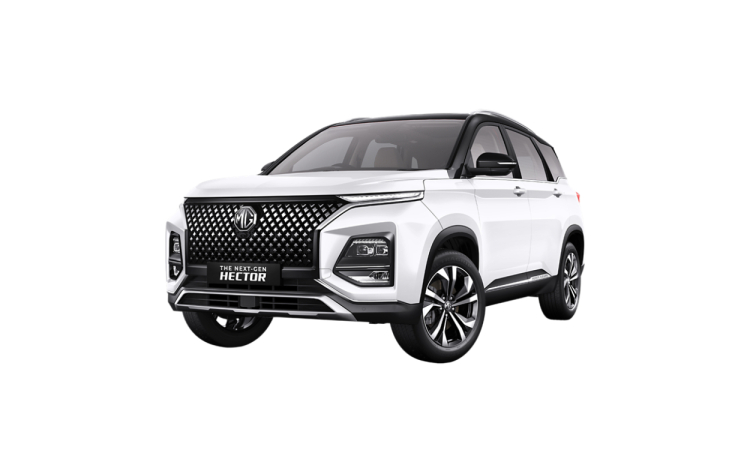 MG Hector Plus Candy White / Starry Black