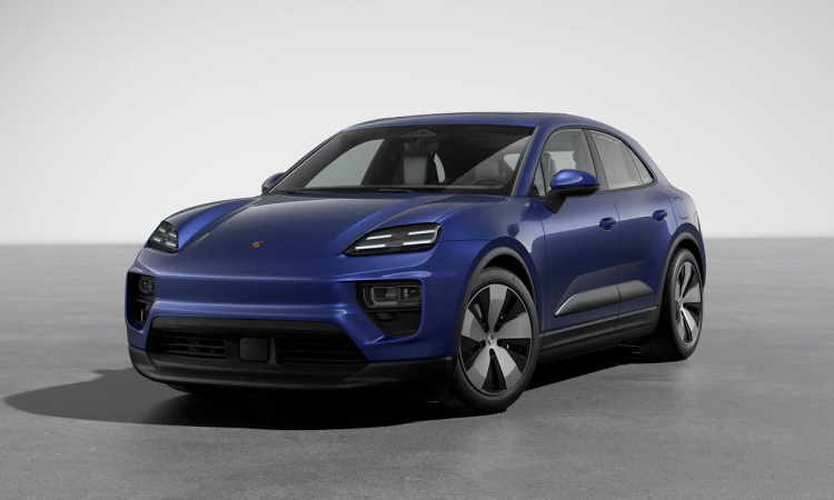 Porsche Macan Electric Gentian Blue Metallic