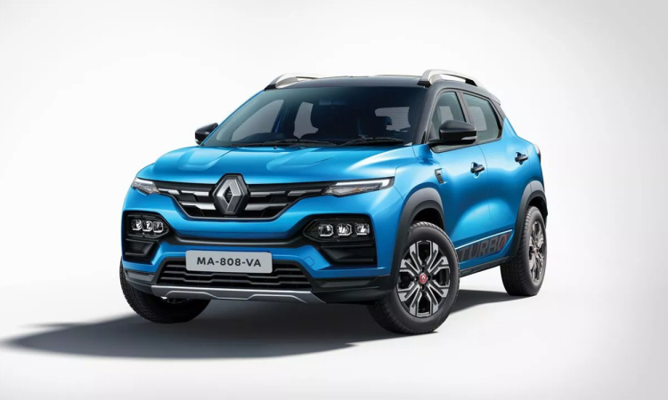 Renault Kiger Caspian Blue