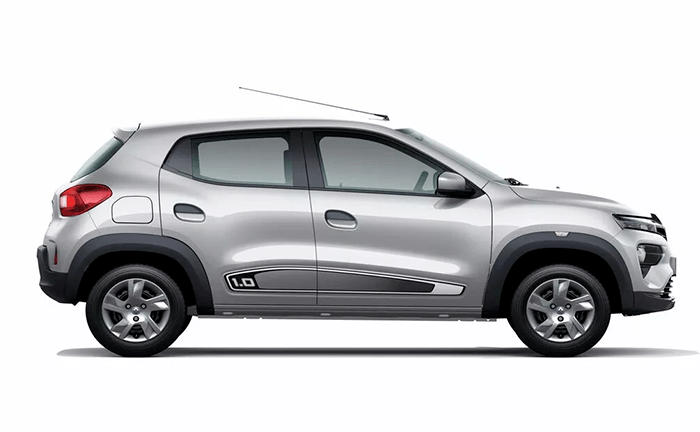 Renault Kwid Moonlight Silver