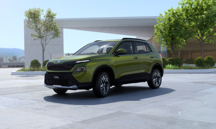 Skoda Kylaq Olive Gold