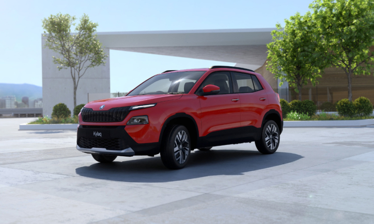 Skoda Kylaq Tornado Red