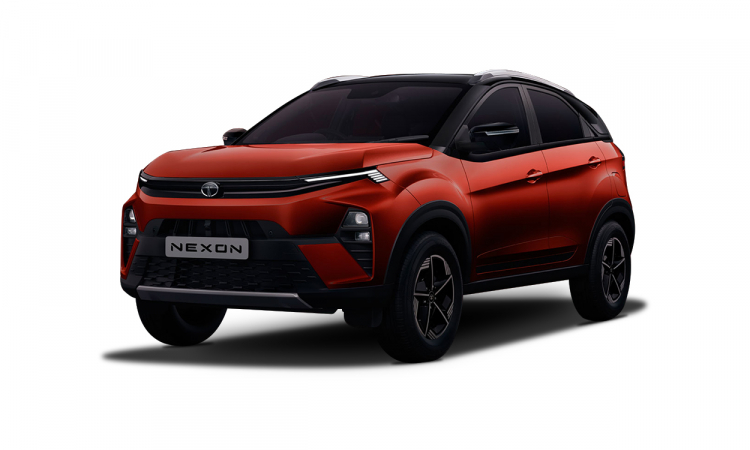 Tata Nexon Flame Red