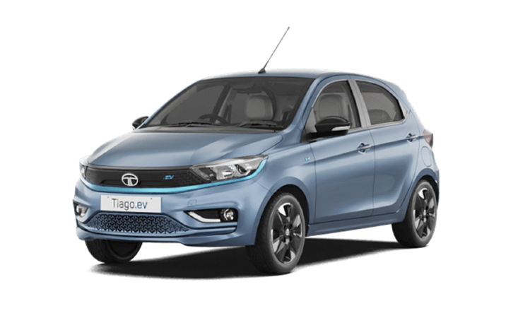 Tata Tigor EV Teal Blue