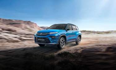 Toyota Urban Cruiser Hyryder Compact SUV car